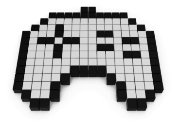 Pixelated Game Pad Icon