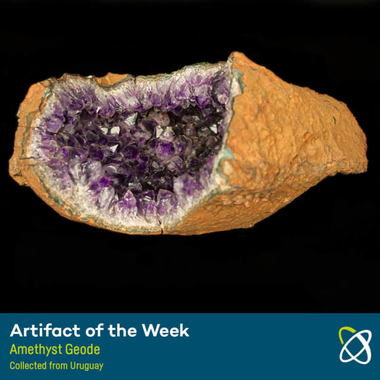 Amethyst Geode - Collected from Uruguay