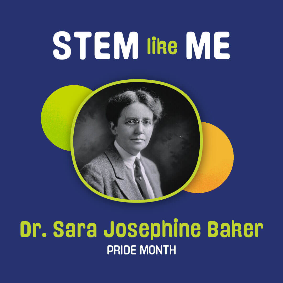Dr. Sara Josephine Baker: physician who improved the public health and welfare of children as a commissioner of health in New York City and was the first woman to serve professional representation on the League of Nations (1873 - 1945).