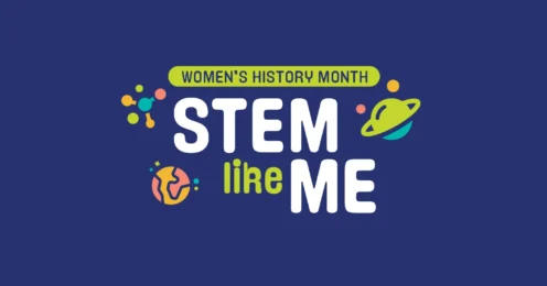 Graphic for Womens History Month blog