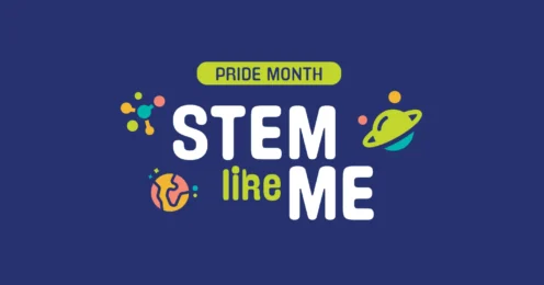 Graphic promoting Pride Month 2026